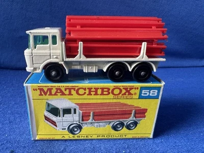 Matchbox 1968 Lesney 1-75 No 58 DAF Girder Truck Vintage MIMB - Image 1 of 4