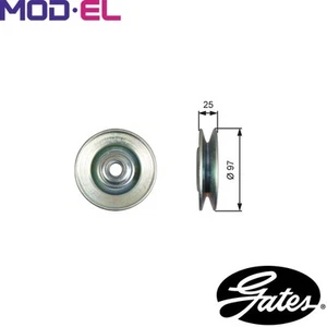 DEFLECTIONGUIDE PULLEY VBELT T36615 FOR MERCEDES-BENZ SPRINTER/35-t/Bus/3-t 2.1L - Picture 1 of 6