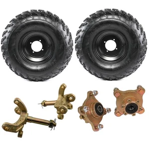 Rueda de llanta de neumático 2 piezas 23X7-10 23x7x10 + buje de husillo de 4 pernos Go kart ATV 200cc 250cc - Imagen 1 de 10