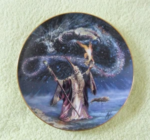THE FRANKLIN MINT SORCERER'S SPELL ROYAL DOULTON MYLES PINKNEY COLLECTOR'S PLATE - Picture 1 of 4