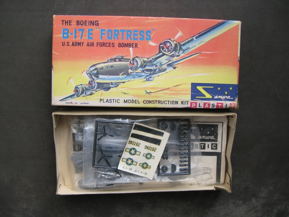 SANWA B-17E 1/155 1961 SEALED PARTS RARE - image 1 of 1