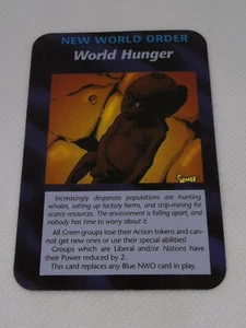 INWO World Hunger (New World Order) LP Illuminati New World Order Lightly Played - Picture 1 of 2