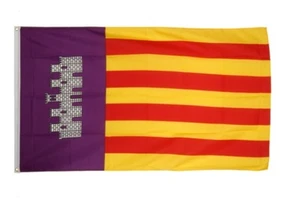 Fahne Spanien Mallorca Flagge mallorcinische Hissflagge 90x150cm - Bild 1 von 1