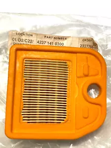 Stihl HS81R HS81RC HS81T HS81TC HS86R HS86T OEM Air Filter 4237 141 0300 - Picture 1 of 2