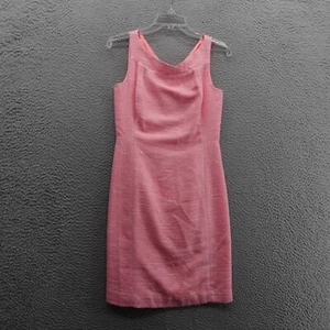 Lilly Pulitzer Patt Sparkle Pink Swirly Boucle Dress Women's Size 2 Pink Shift - Picture 1 of 14