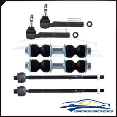 Extremo de varilla de amarre exterior e interior + enlace de barra estabilizadora para Buick Rendezvous 2002 03-2007 Foto 1 de 4