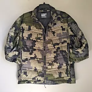 Chaqueta Kuiu Super Down Ultra Para Hombre Mediana Camuflada Verde 850+ Fill Power DWR QuixDown - Imagen 1 de 10