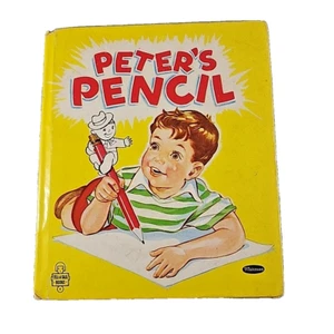1953 " Peter's Pencil " Tell-A-Tales Books ~ Whitman Publishing - Bild 1 von 5