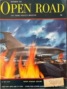 OPEN ROAD Magazine November 1951 Billy Barty Football Player - Bild 1 von 3