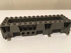 LEGO Car Base 4 x 14 x 2⅓ (#30642) - Dark Gray - Lego 14x4 - Picture 1 of 4