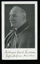 Andachtsbild - Michael Card. Faulhaber Erzbischof von München -- 1936 - O-