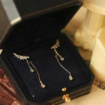 Dangle Earrings, Gold Earrings For Women, Statement Earrings, Jewelry For Women - Image 1 of 4