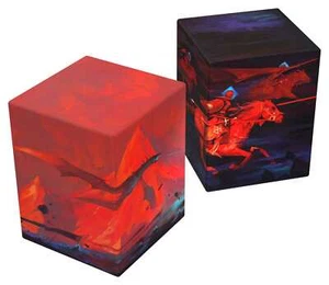 Ultimate Guard Boulder 100+ paquete doble - 2x caja de cubierta Magic Gathering Crowned Fire - Imagen 1 de 1