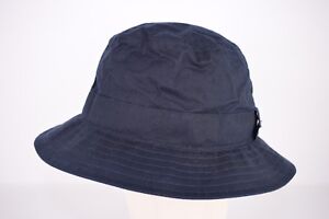 Wigens NWT 100% Cotton Bucket Hat in Navy Size 58, 7 & 1/4th