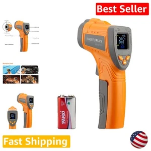 Digital Laser Temperature Gun with Adjustable Emissivity for Accurate Readings - Picture 1 of 11