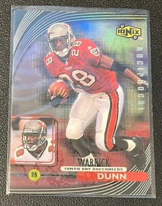 1999 UD Ionix RECIPROCAL #R55 WARRICK DUNN Tampa Bay Buccaneers F4 - Picture 1 of 2