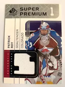 Patrick Roy -Colorado 2002-03 SP Authentic Super Premium 1 Game-Used Jersey /599 - Picture 1 of 3