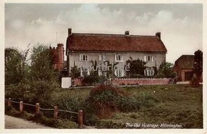 (ao02) Das alte Pfarrhaus Kilmington - Devon Postkarte - Bild 1 von 2