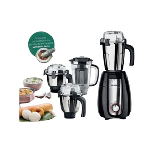 Bosch TrueMixx Pro MGM8842MIN 1000 Watts Home Mixer Grinder Black Steel 4 Jars - Picture 1 of 14