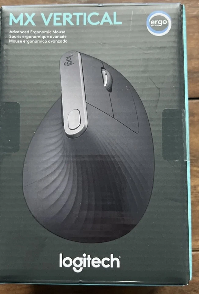 Logitech - MX Vertical Advanced Wireless Optical Mouse with Ergonomic Design - Image 1 of 1