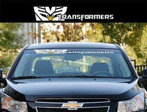 Pegatina Coche Decepticon Transformers 32"" Vinilo Ventana Parabrisas Calcomanía CA152 - Imagen 1 de 3
