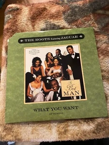 The Roots *Jaguar *What You Want *12" single record *NM/VG+ *44 79288 *1999  - Picture 1 of 11