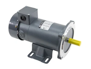 Techtop DC14-90-56-FC Electric Motor 1/4 HP 1800 Rpm 90 Volt DC 56C Frame TEFC - Picture 1 of 10
