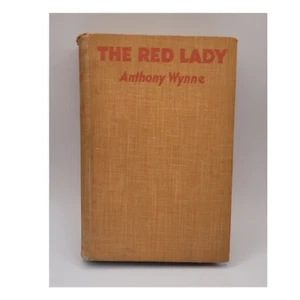 The Red Lady Anthony Wynne Vintage Book Thriller Lippincott 1935 Red Hardcover - Picture 1 of 8