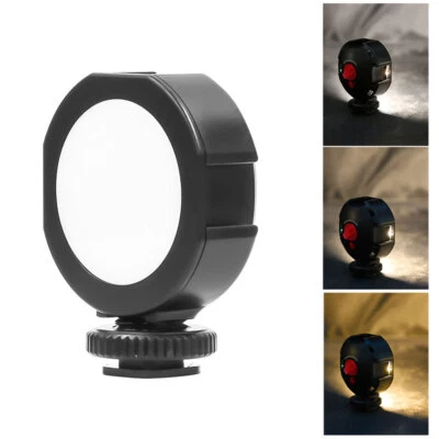 Mini Portable 32pcs LED Video Light Rechargeable On-Camera Fill Lamp 3200K-6500K - Image 1 of 4