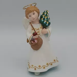 Ornamento angelo di Natale 1996 Hallmark vintage senza scatola - Foto 1 di 14