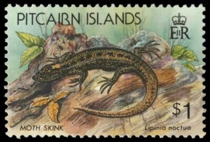 PITCAIRN ISLAND 392 - Moth Skink "Lipinia noctua" (pa81658) - Picture 1 of 1