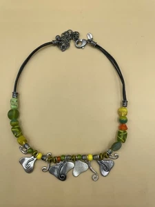 CHICOS Artisan Necklace Colorful - Picture 1 of 6