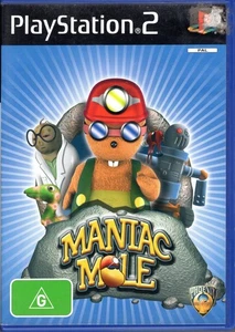 Maniac Mole -  PlayStation 2 PS2 - No Manual - Picture 1 of 2