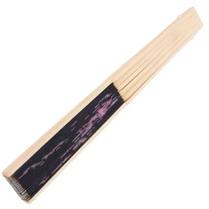 Abanico plegable de tela de seda en flor de cerezo plegable a mano novia japonesa para mujer - Imagen 1 de 12