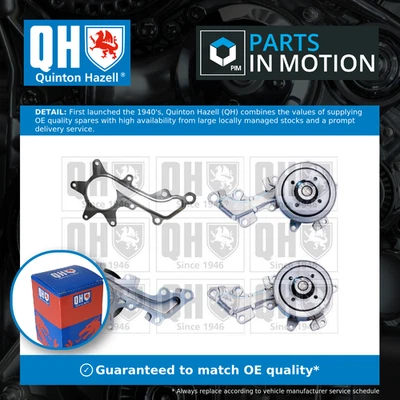 Water Pump fits TOYOTA YARIS NSP130 1.3 2011 on Coolant QH 1610080004 1610080010 - Image 1 of 4