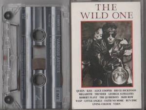 V/A 'The Wild One' Cassette Album (1990) Queen, Wasp, Skid Row, Kiss, Megadeth.. - Picture 1 of 2