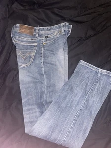 Rock and Roll Boys Dark Denim Jeans Slim Fit Size 12 Regular - Picture 1 of 4
