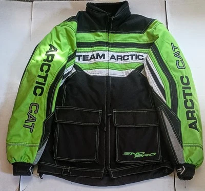 Jaqueta Masculina Vintage ARCTIC CAT Arcticwear SnowMobile Pequena 3M Thinsulate  - Imagem 1 de 4