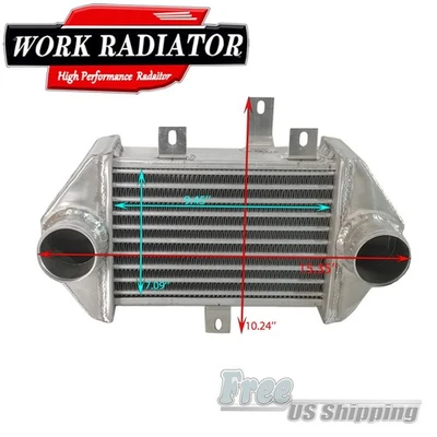 Intercooler turbo de aluminio para Toyota MR2 SW20 3S-GT 1990-1999 2,0 L DOHC pulido Foto 1 de 4