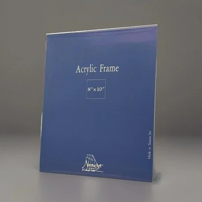 "MARCO DE FOTOS ACRÍLICO VINTAGE 8x10"" soporte para letreros de pie plástico nantucket" Foto 1 de 4