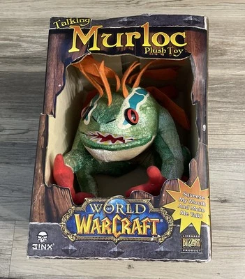 Juguete de peluche World of Warcraft Talking Murloc con caja Blizzard JINX 2008 NUEVO EN CAJA leer Foto 1 de 4