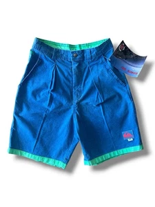 Vintage 80s Quiksilver Shorts Size 28 (26) NOS - Picture 1 of 20