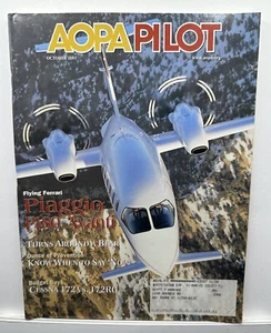 AOPA Pilot Magazine October 2001 Cessna 172vs 172RG / Piaggio P180 Avanti - Picture 1 of 1