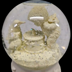 Dept 56 Snowbabies MAKE A WISH Musical Snow Globe Plays HAPPY BIRTHDAY TO YOU - Picture 1 of 9