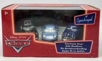 Cars Die cast Cars Supercharged Courtroom Crew L4064 Mattel - Image 1 of 3