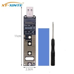 Scheda adattatore USB3.1 Type-A M.2 a USB3.0 termica per convertitore PCIE NVME JMS583 - Foto 1 di 3