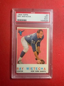 1959 TOPPS #99 RAY WIETECHA PSA 9OC