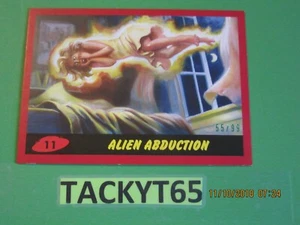 2017 MARS ATTACKS: THE REVENGE BASE PAINTED RED BORDER CARD(S) NEW YOU CHOOSE - Picture 1 of 6