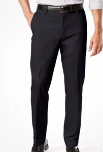 New Mens Dockers Classic Fit Easy Khaki Comfort Waistband Pants. Sz 38x32/Black - Picture 1 of 2
