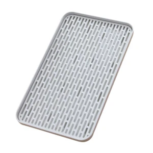 Dish Drainboard Tray Mug Drying Board Cup Drain Tray Dish Cloth Hanger - Picture 1 of 12